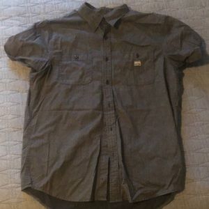 Ralph Lauren Denim Supply Large Short Sleeve Button Down